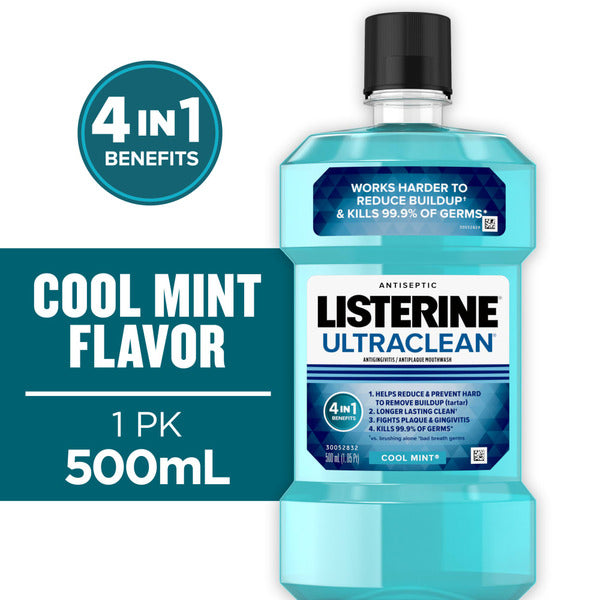 LISTERINE ULTRACLEAN COOL MINT 500ML