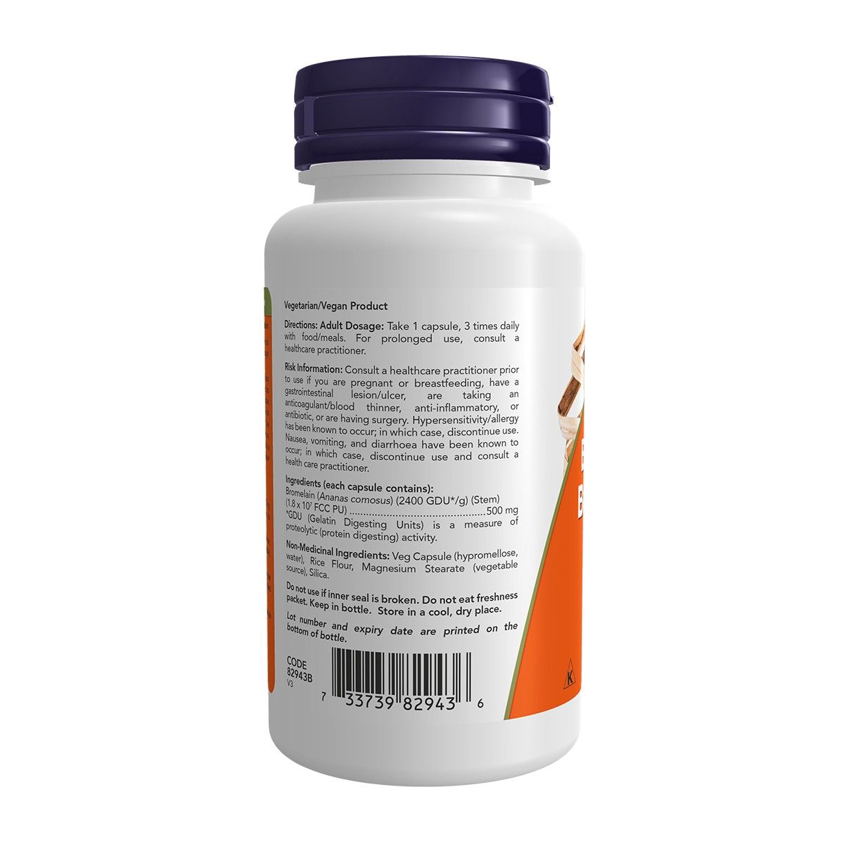 BROMALAIN,500 MG