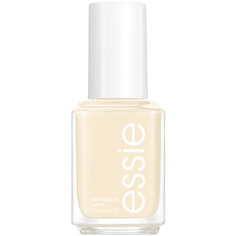 essie salon-quality nail polish, vegan formula, pastel yellow, sing songbird along, 0.46 fl oz