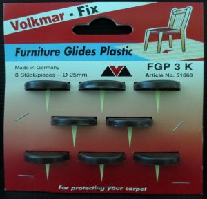 8pc Felt Furniture Glides