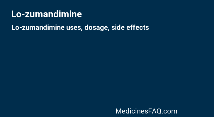 LO-ZUMANDIMINE TB 3-0.02MG 3X28