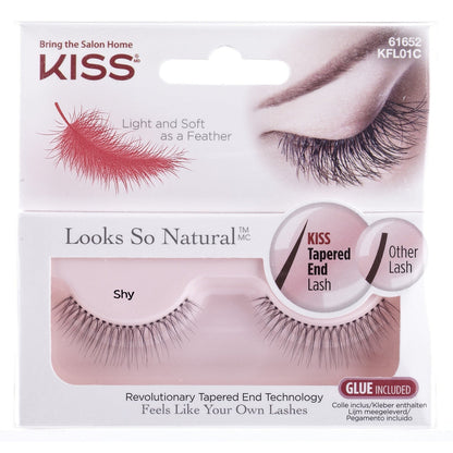 KISS Looks So Natural False Lashes - Shy, 5 count