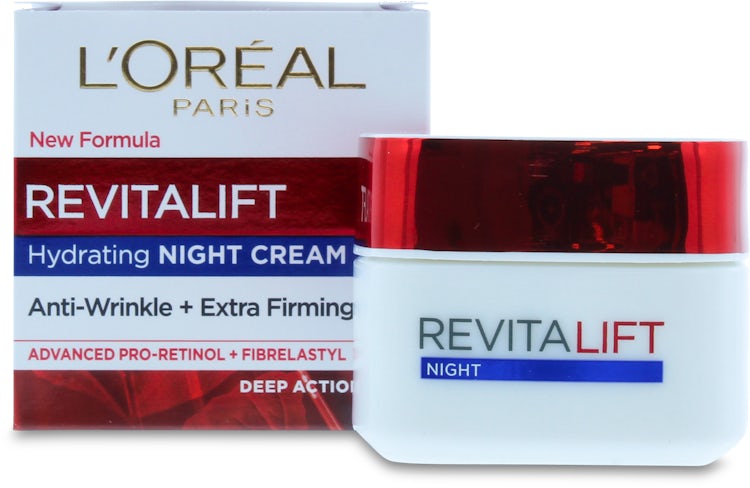L'ORÉAL PARIS Revitalift Anti-Wrinkle + Firming Night Cream. 1.7 oz.
