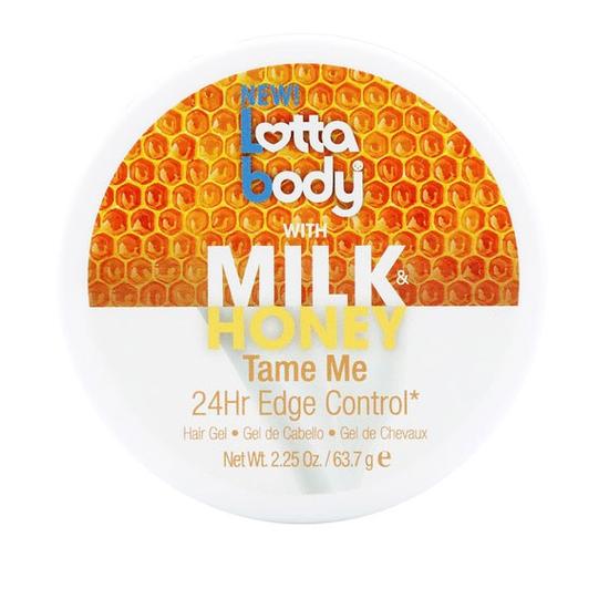 Lotta Body 24Hr Edge Control Milk & Honey 2.25oz Tame Me