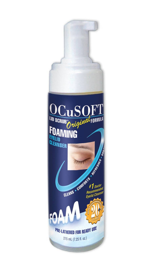 OCUSOFT EYE LID SCRUB ORIGINL FOAM 7.2OZ