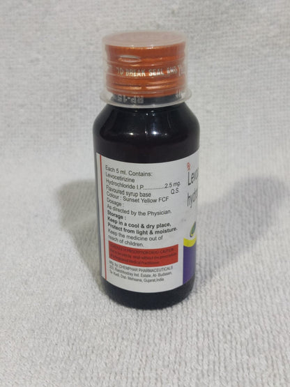 LEVOCETIRIZINE SL 2.5MG/5ML 148ML