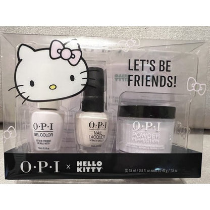 Opi Hello Kitty Let's Be Friends Nail Color Kit