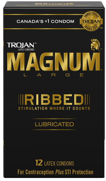 TROJAN MAGNUM XL CONDOM 12CT