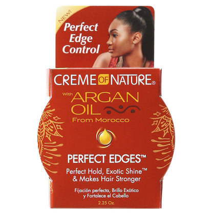 Creme Of Nature Argan Oil Perfect Edges Ctrl 2.25oz Jar