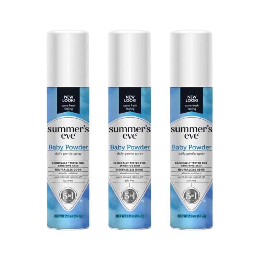 Summers Eve Freshening Spray 2oz Baby Powder