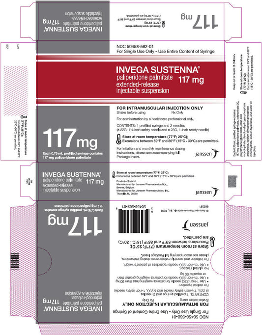 INVEGA SUSTENNA SY 234MG/1.5ML
