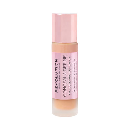 REVOLUTION Conceal and Define Full Coverage Tube Foundation - F6.5N, 0.77 oz
