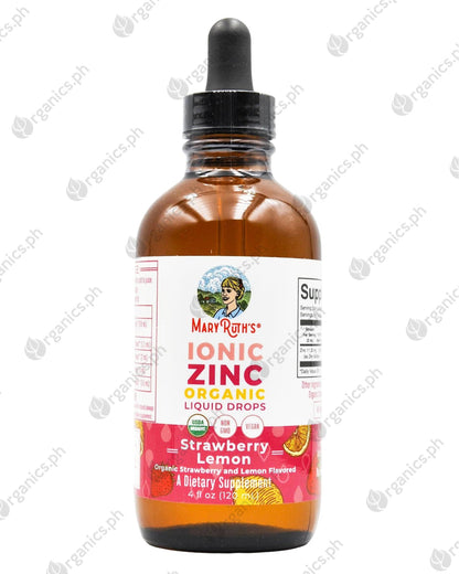 MARY RUTH'S ZINC DROPS,OG2,STRW LMN