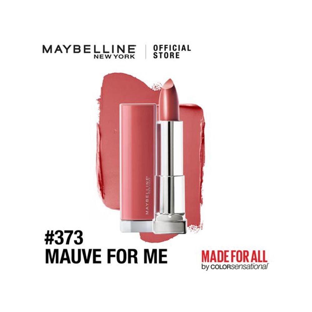 MAYBELLINE New York Color Sensational Made For All Lipstick, 373 Mauve For Me, 0.15 oz