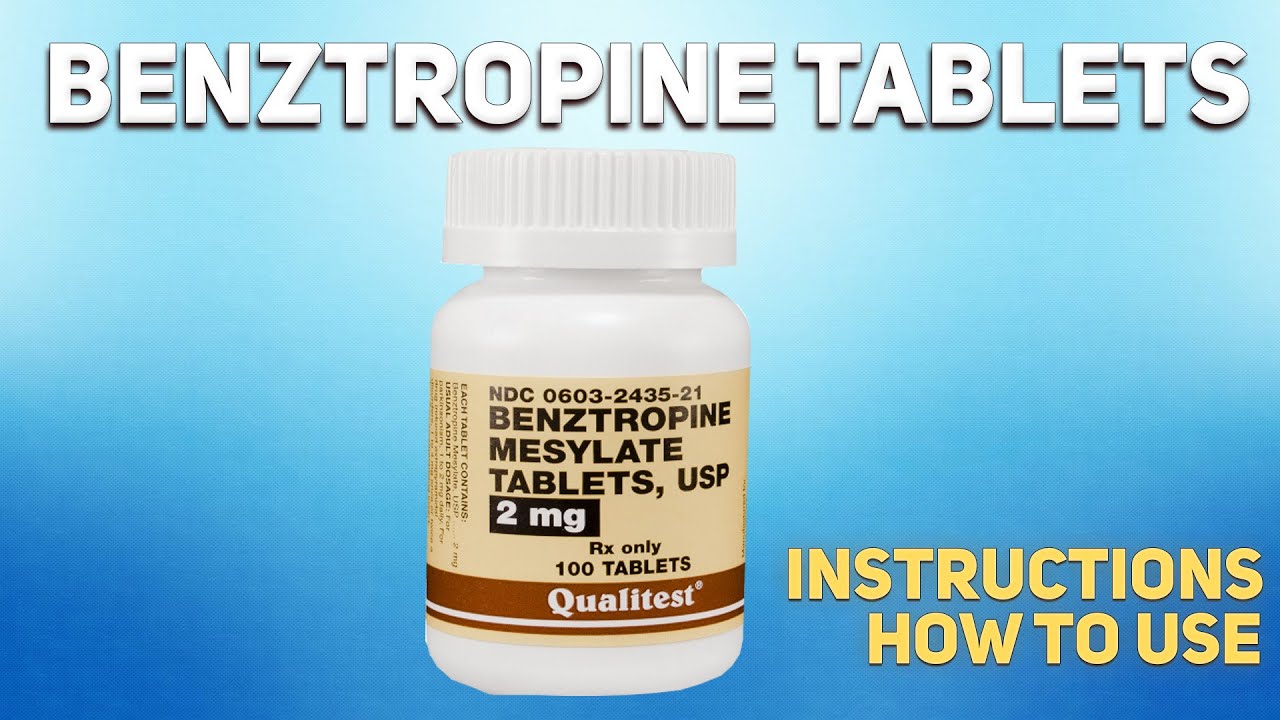 BENZTROPINE TB 0.5MG 10X10UD