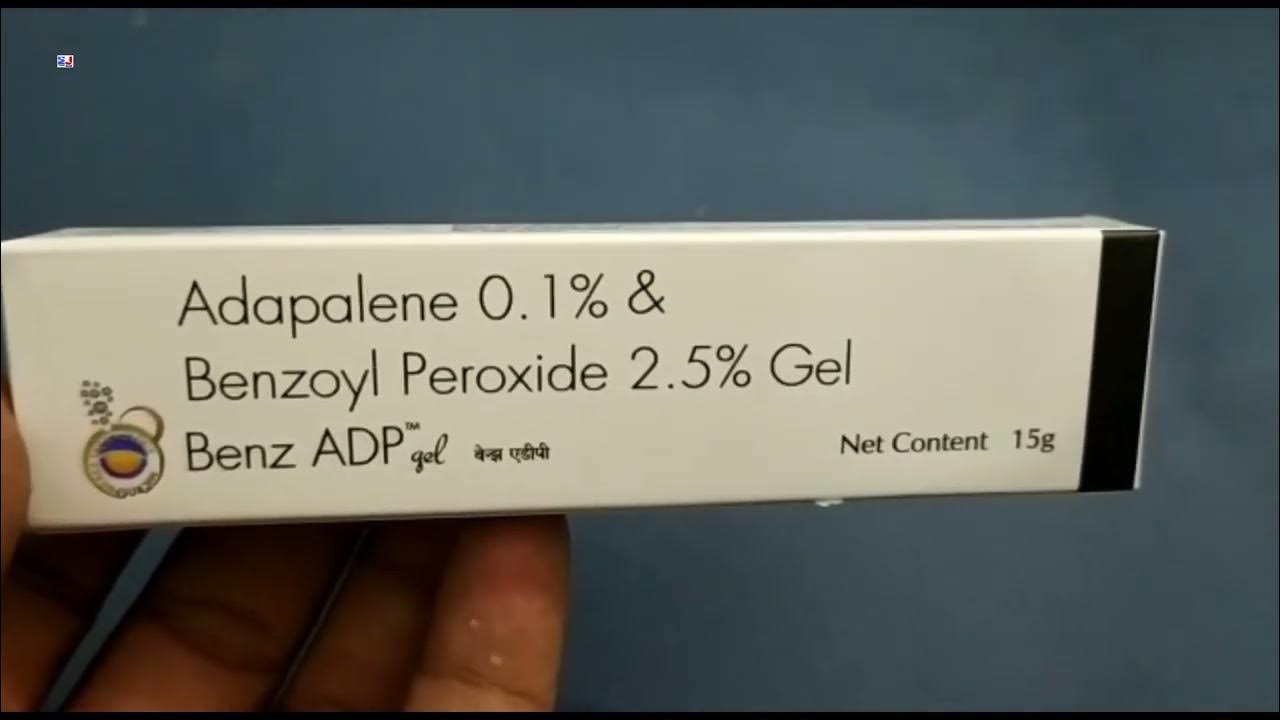 ADAP/BENZOYL PER GL 0.1-2.5% 45GM