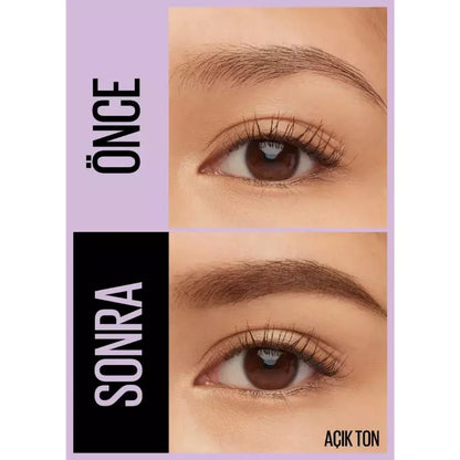 MAYBELLINE New York Express Brow Duo 2-in-1 Pencil and Powder, Soft Brown, 0.02 oz