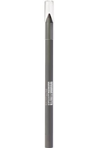 MAYBELLINE New York TattooStudio Sharpenable Gel Pencil Longwear Eyeliner Makeup, Intense Charcoal, 0.04 oz.