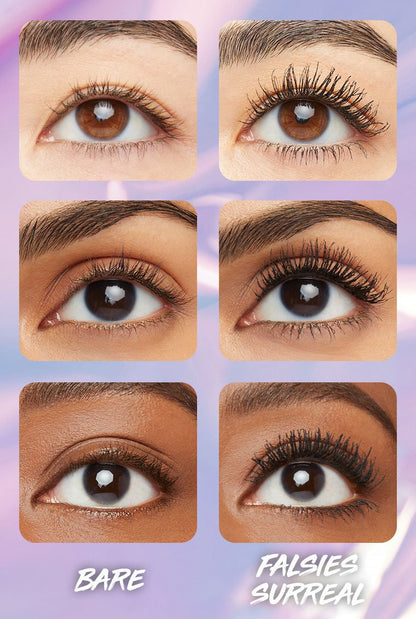 MAYBELLINE New York The Falsies Surreal Extensions Waterproof Mascara Eye Makeup, 185 Very Black, 0.33 oz