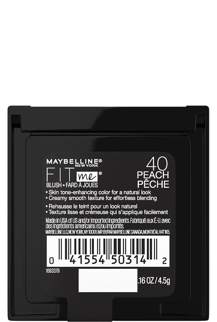 MAYBELLINE New York Fit Me Blush Face Makeup, 035 Coral, 0.16 oz
