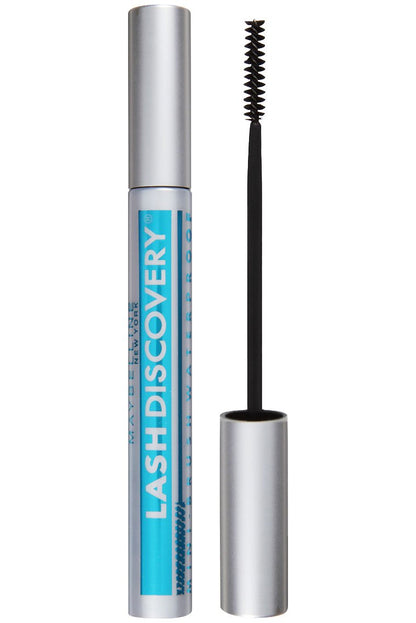 MAYBELLINE New York Lash Discovery Mini-Brush Waterproof Mascara, 361 Very Black, 0.16 oz
