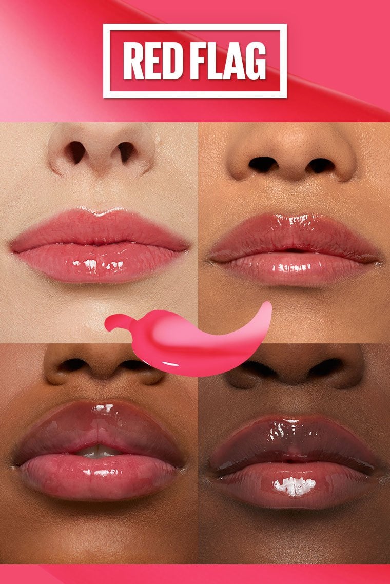 MAYBELLINE New York Lifter Plump Lip Plumping Gloss Makeup, 006 Hot Cili, 0.18 oz