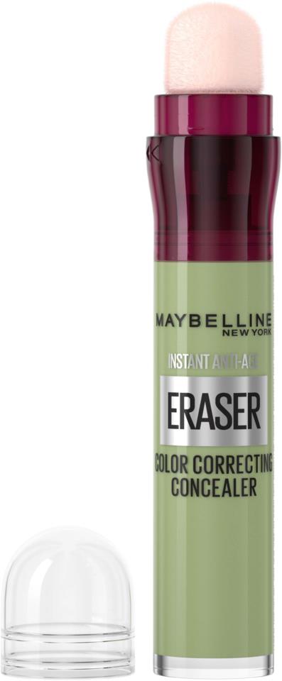 MAYBELLINE New York Instant Age Rewind Eraser Color Correcting Concealer, 151 Green, 0.2 oz