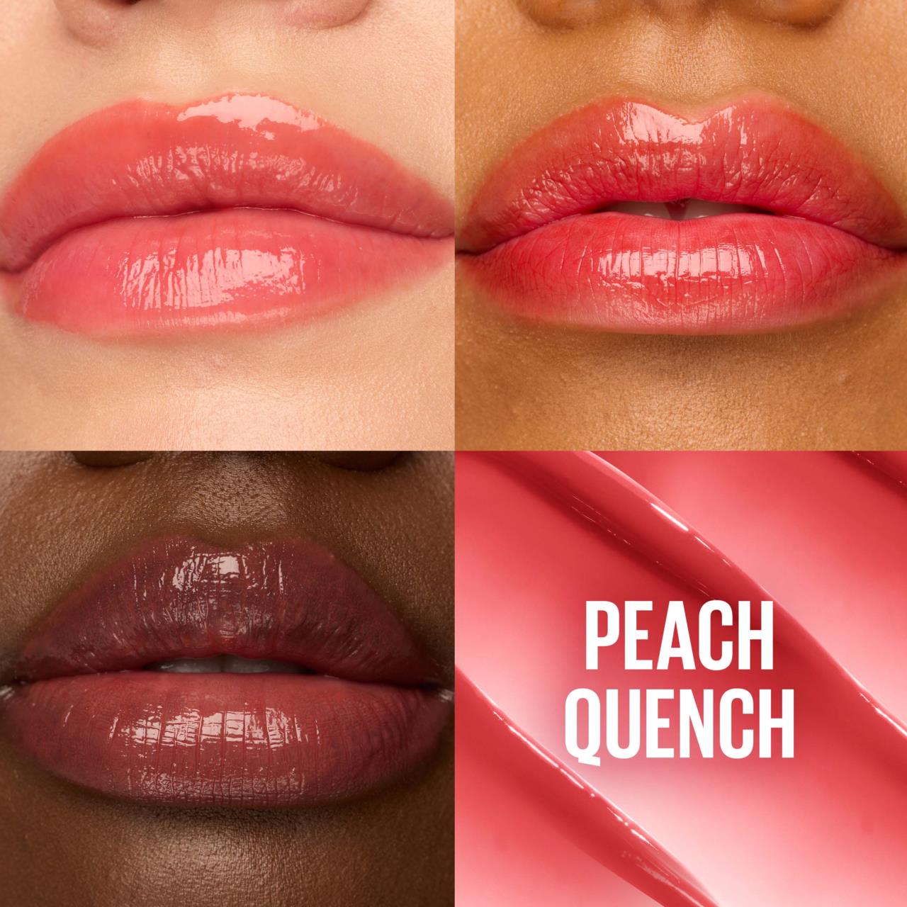 MAYBELLINE New York Lip Lifter Glaze Lip Balm, Peach Quench