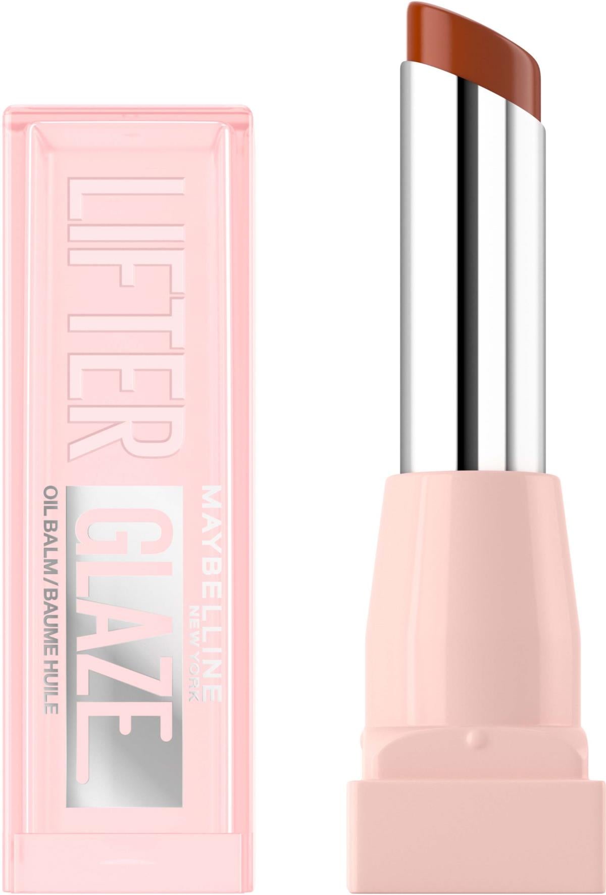 MAYBELLINE New York Lip Lifter Glaze Lip Balm, Latte Crush