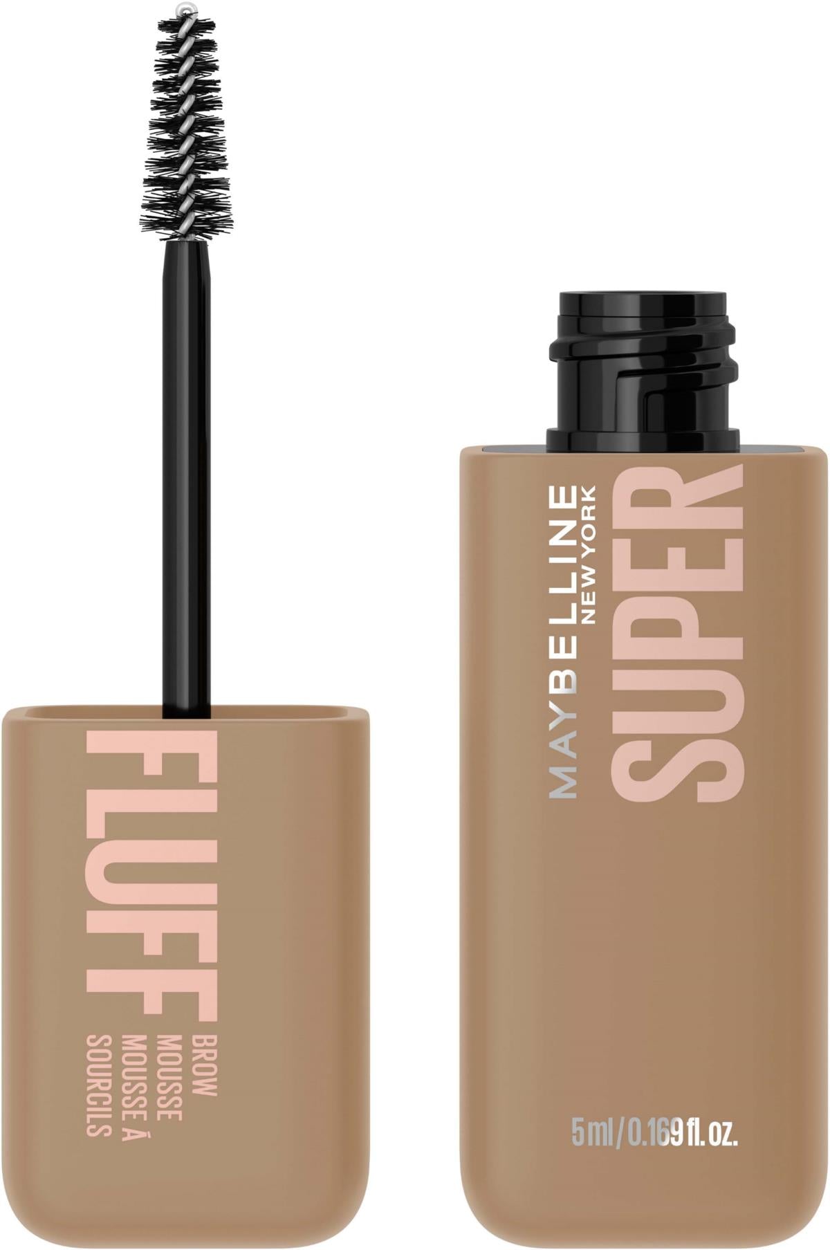 MAYBELLINE New York Superfluff Brow Mousse, 250 Blonde, 0.17 oz
