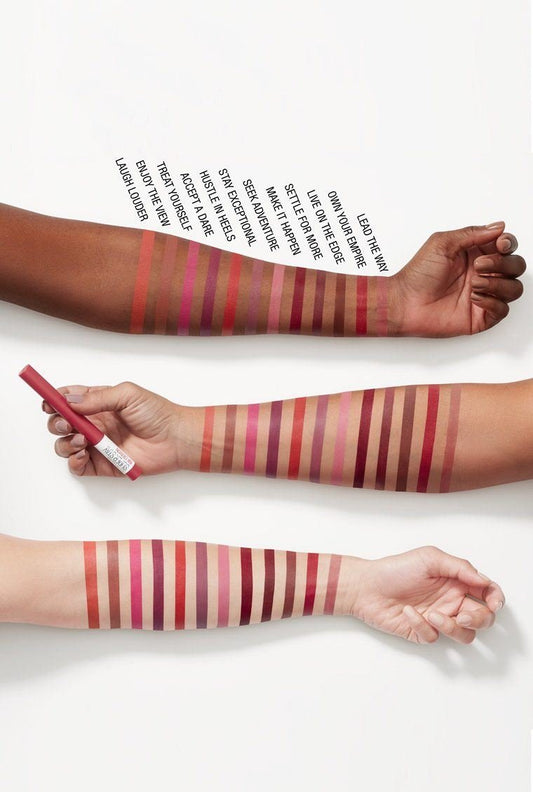 MAYBELLINE New York Super Stay Ink Crayon Lipstick Matte Longwear Lipstick Makeup, Stay Exceptional, 0.04 oz
