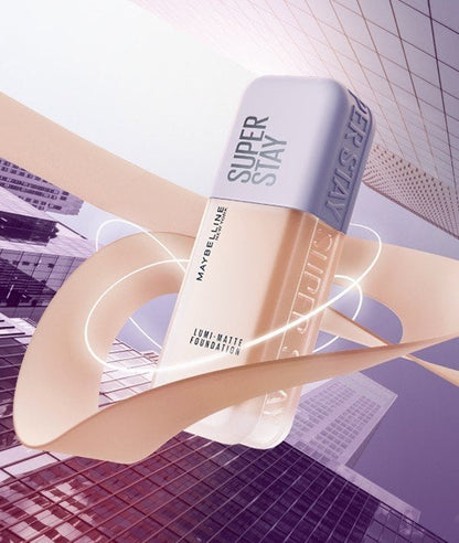 MAYBELLINE New York Super Stay Lumi-Matte Foundation Makeup, 350, 1 oz
