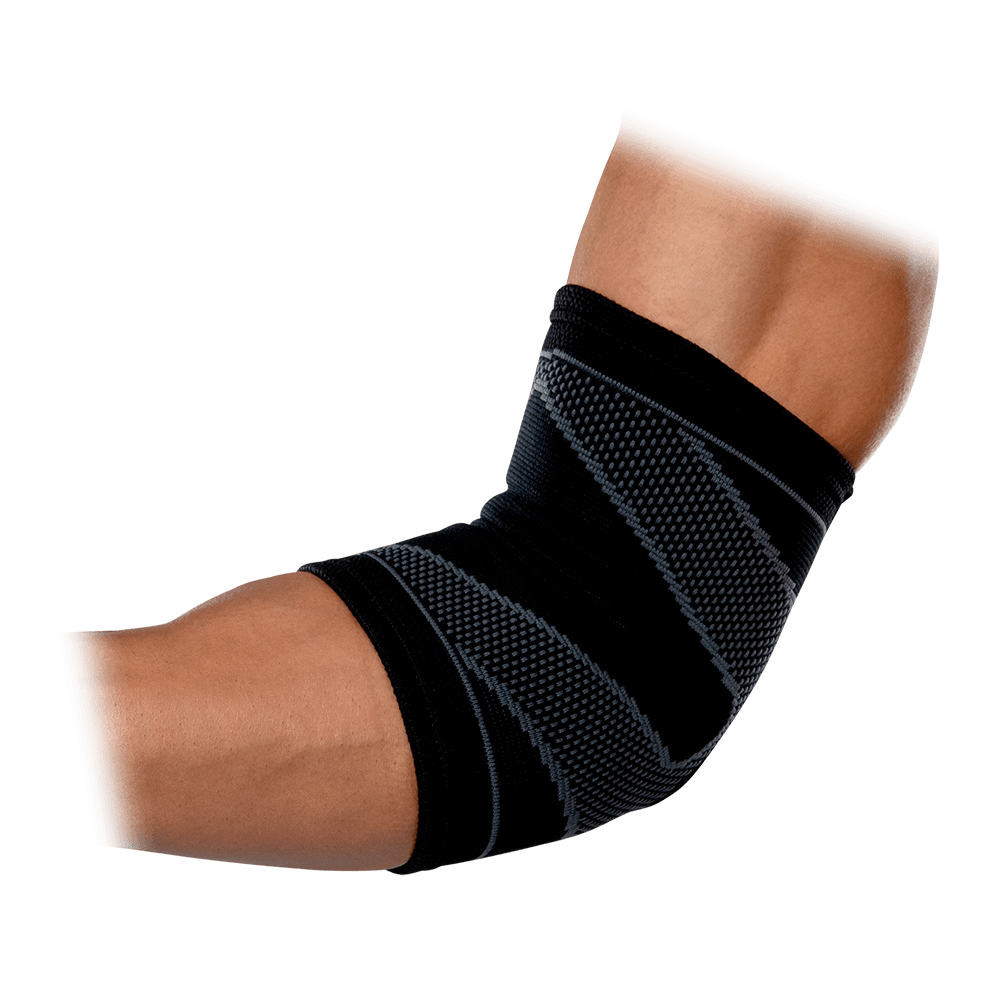 ELBOW DELUXE ELASTIC BLACK LARGE DS
