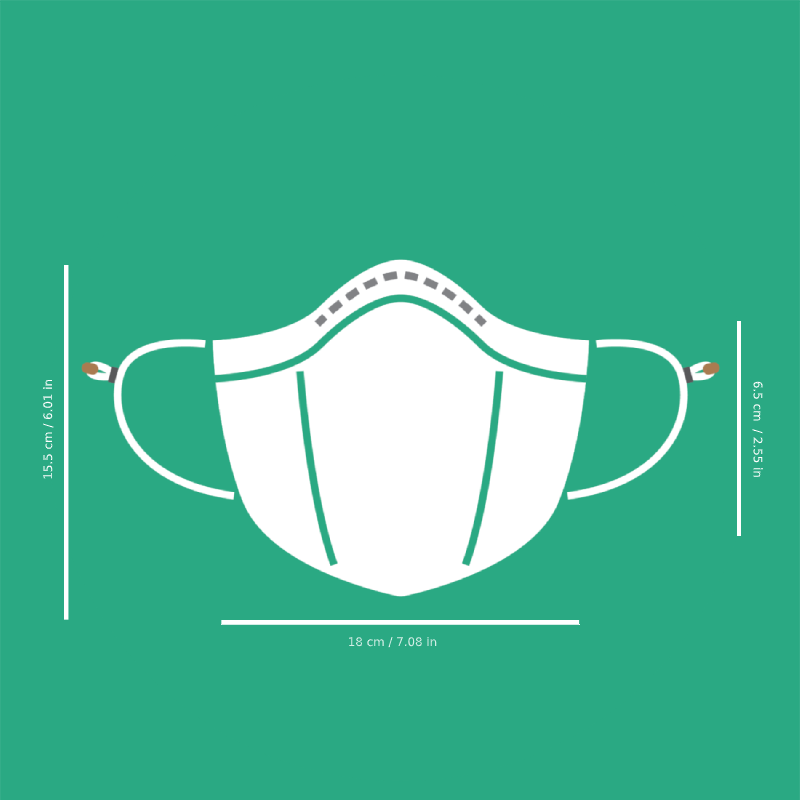 TURTLE PEDIATRIC MASK MK LF