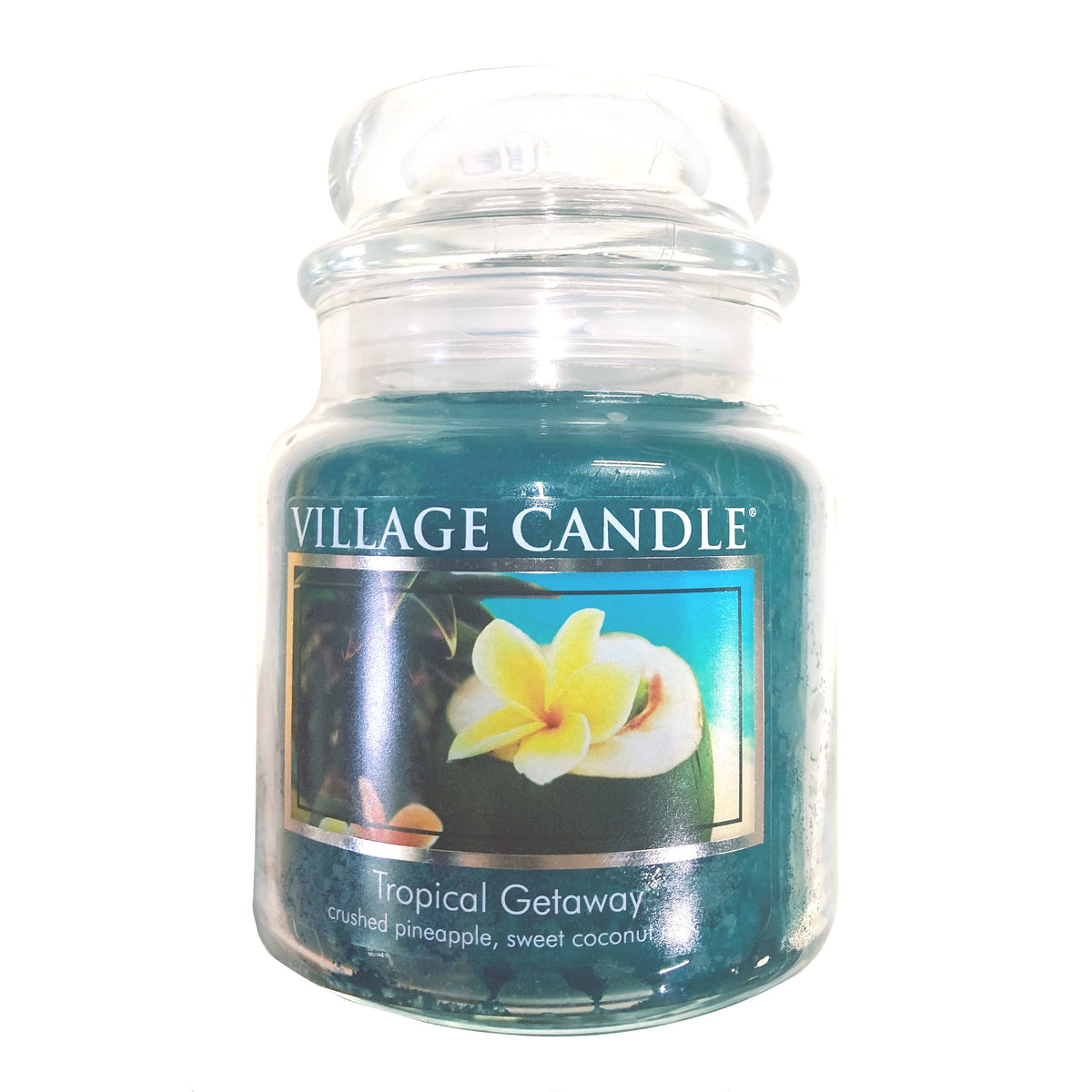 Village Candle Medium Bowl Candle - Tropical Getaway