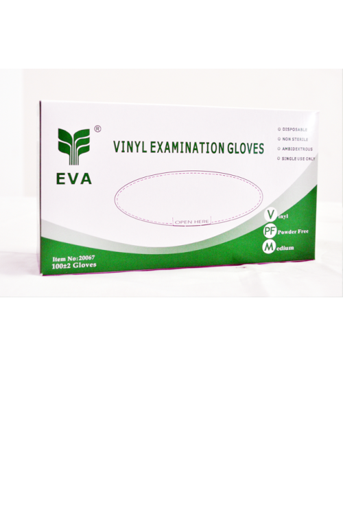 AB GLOVE VINYL EXAM MEDIUM 100CT