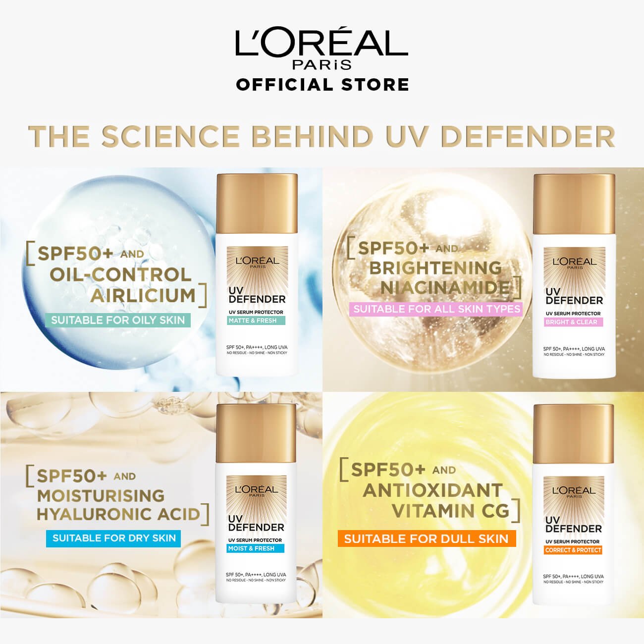 LDR UGD SUNSCREEN LT 237ML SPF50