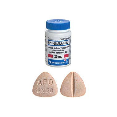 ENALAPRIL TB 20MG 100UU
