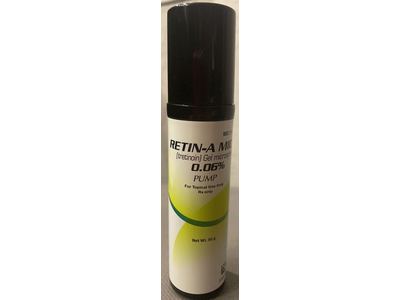 TRETINOIN MICRO GL 0.08%50GM PUMP