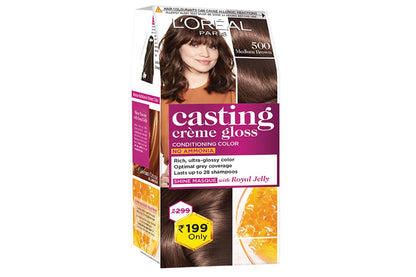 D&L COLOR GLOSS 05 MED BROWN