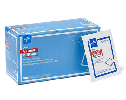 GNP ALCOHOL PREP PAD 100CT