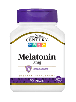 MELATONIN 3MG TABLET 90CT 21ST CENT