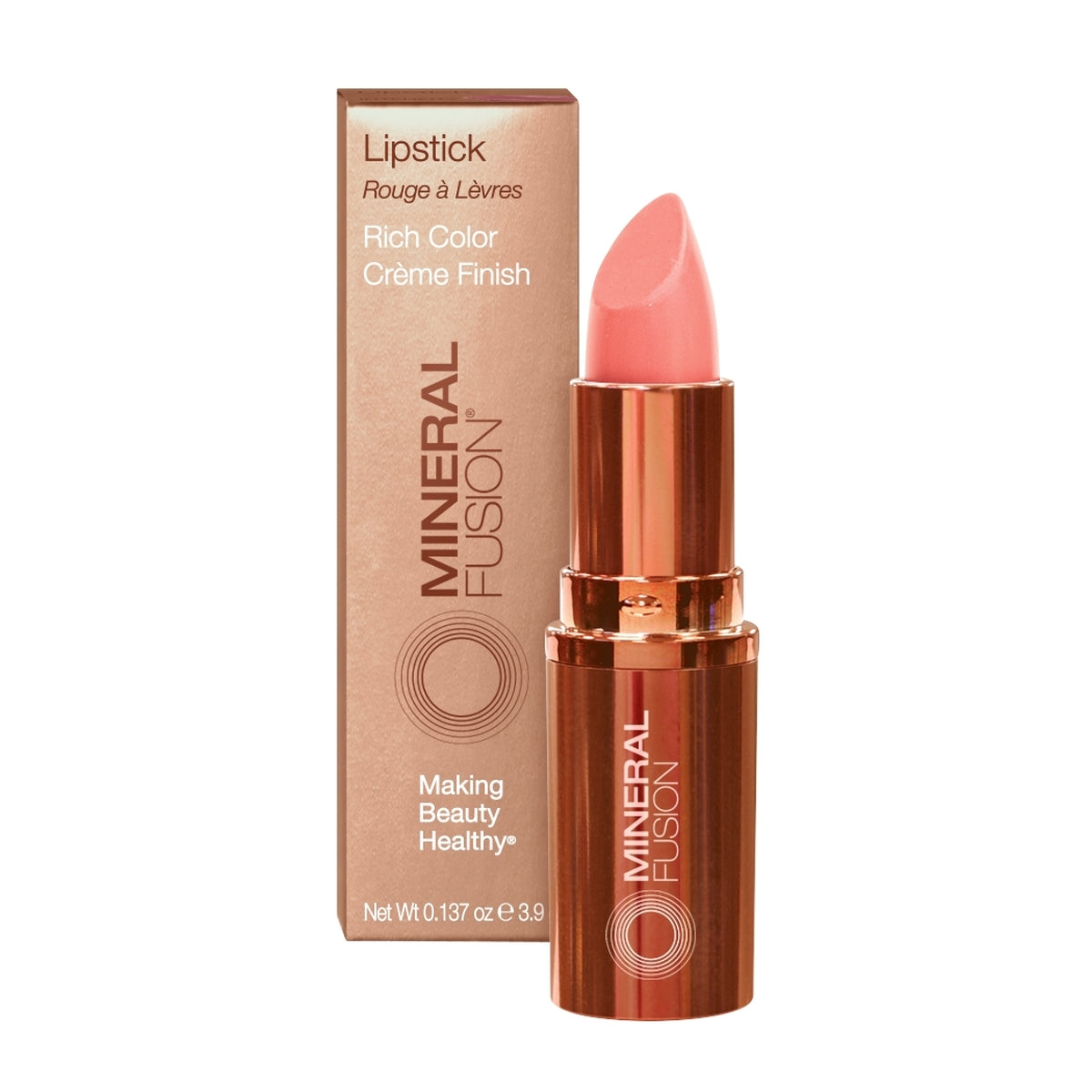 MINERAL FUSION LIPSTICK,PEACH BELLINI