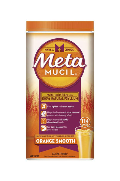METAMUCIL PW 660GM SF ORN STX