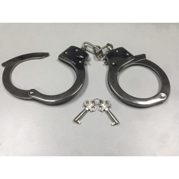 JA-RU Die-Cast Metal Hand Cuffs With Keys