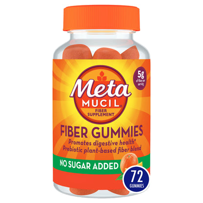 METAMUCIL FIBER SUPPLEMENT GUMMIES 72CT