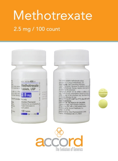 METHOTREXATE TB 2.5MG 100