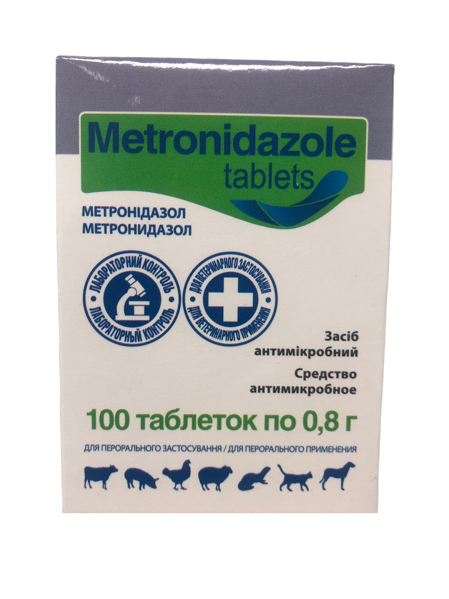 METRONIDAZOLE TB 250MG 100