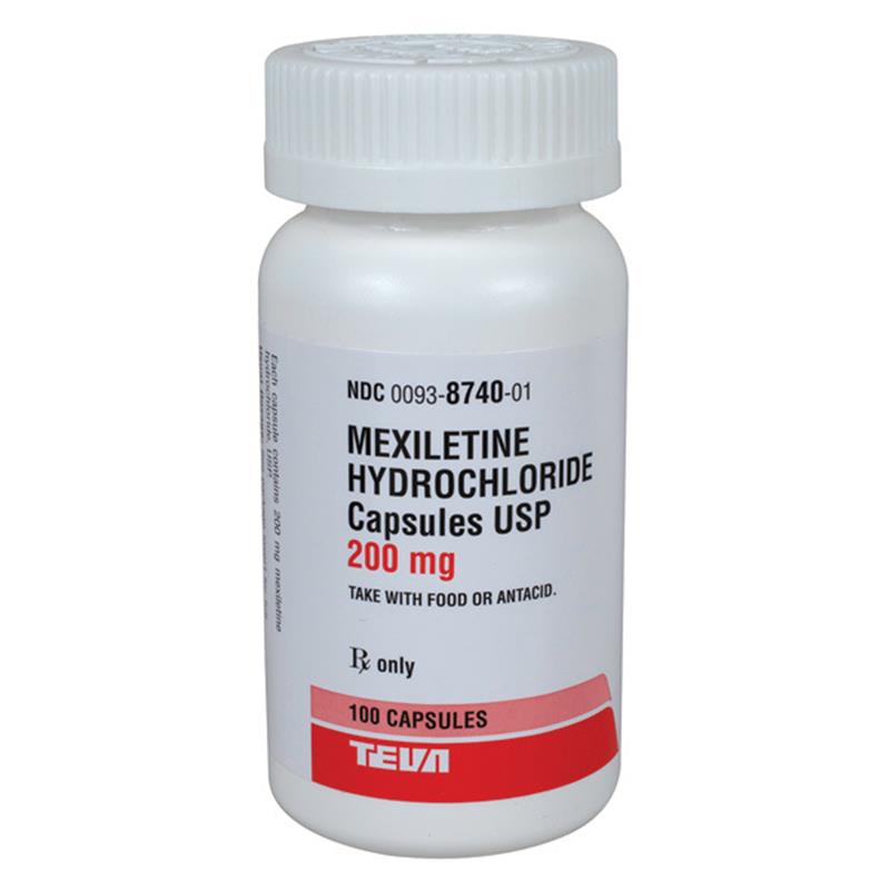 MEXILETINE HCL CP 250MG 100