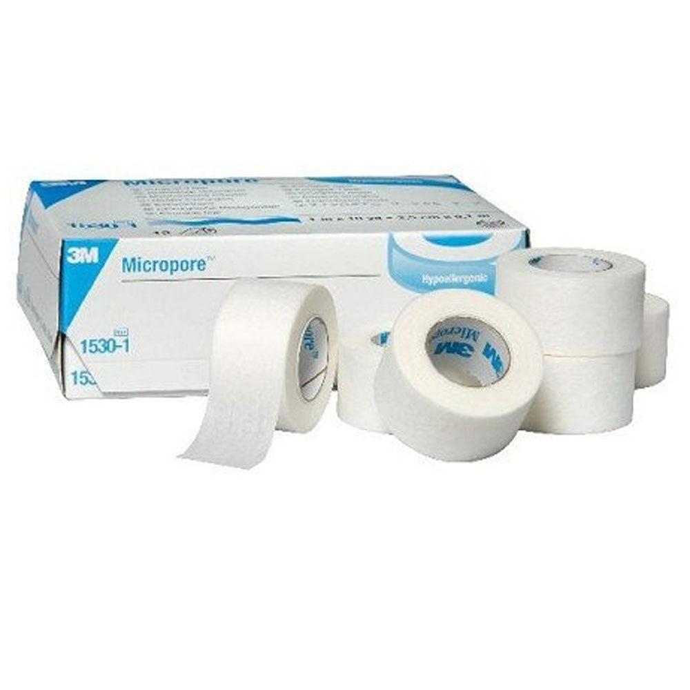 MICROPORE TP 1INX10YD 12 SRG STD